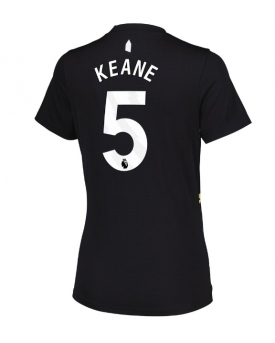 Everton Michael Keane #5 Maglia Gara Terza Repliche 2025-26 Donna Maniche Corte